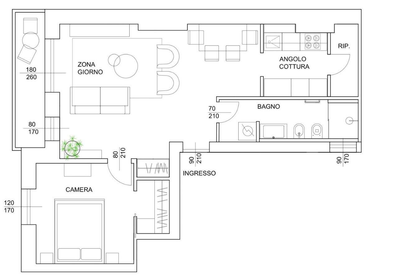 Milano Manzoni Clc Apartments Luaran gambar